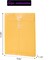 Plastic Envelope File Folder with Button String Tie Closure, 10 Pack Reusable Document Folder Sorting Preservation Privacy for Home Office Organization